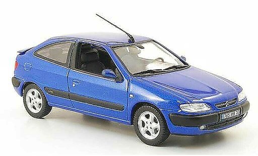 Citroen Xsara VTS 1/43 Norev blu 3-portes 1997 modellini auto