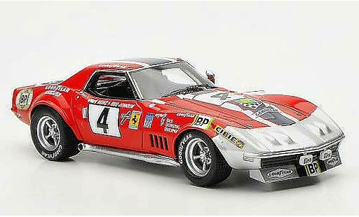 Chevrolet Corvette course 1/43 TrueScale Miniatures C3 No.4 NART D.Heinz / B.Johnson 24h Le Mans 1972 modellini auto