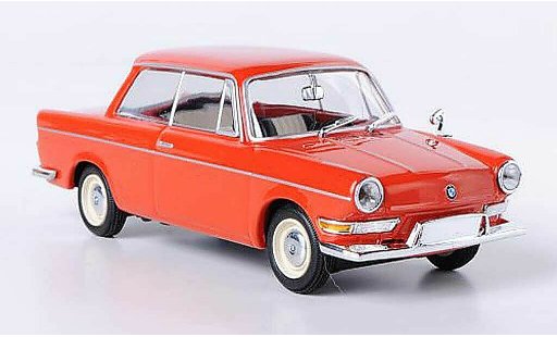 Bmw 700 l 1/43 Minichamps rosso 1960 modellini auto