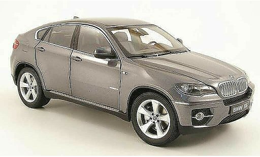 Bmw X6 xdrive 50i 1/18 Kyosho E71 grigio modellini auto