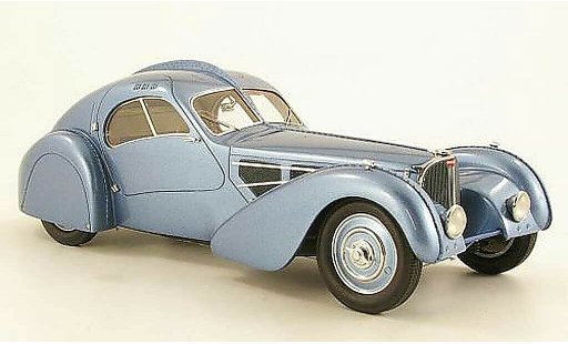 Bugatti 57 Atlantic 1/18 Neo SC grigio metallisee blu 1932 modellini auto