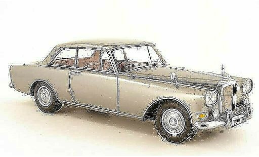 Bentley Continental s3 1/18 Neo SIII Mulliner Park Ward FHC grigio 1963 modellini auto