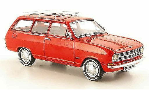 Opel Kadett B B 1/43 Neo Caravan rosso 1971 modellini auto