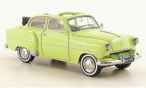 Opel Olympia Rekord 1/43 Neo Cabrio-Berlina verde 1954 modellini auto
