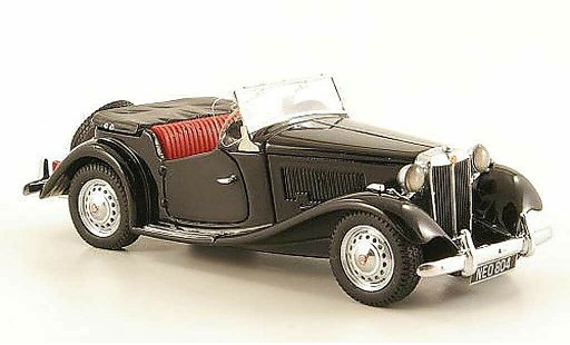 MG TD MkII 1/43 Neo nero 1950 modellini auto