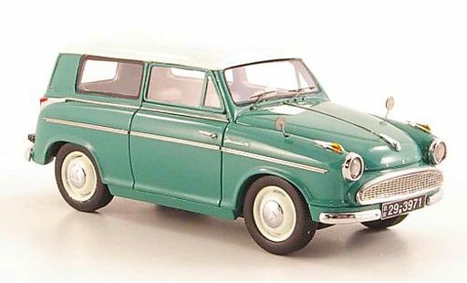Lloyd Alexander Kombi 1/43 Neo Station wagon verde/bianco 1958 modellini auto