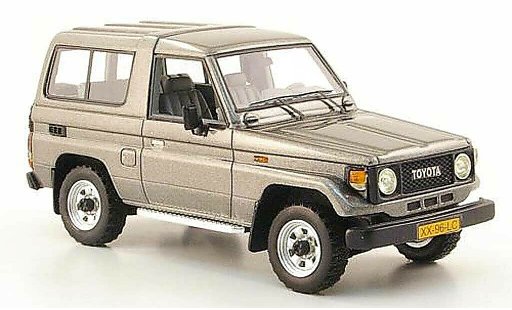 Toyota Land Cruiser 70 1/43 Neo LJ grigio 1986 modellini auto