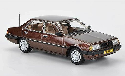Mitsubishi Galant 2000 GLX 1/43 Neo (A160) marrone 1981 modellini auto