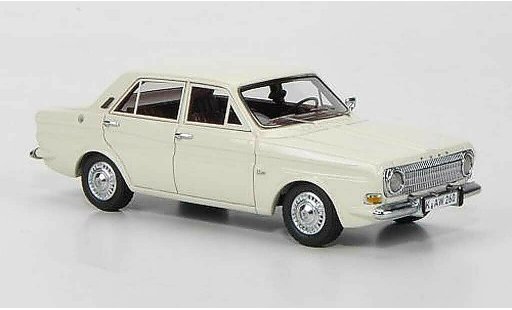 Ford Taunus 12M 1/43 Neo P6 Berlina bianco 4-portes modellini auto