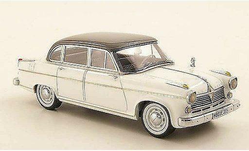 Borgward Hansa 2400 pullman 1/43 Neo bianco/grigio 1955 modellini auto