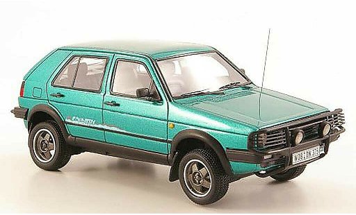Volkswagen Golf Country 1/43 Neo verde 1990 modellini auto