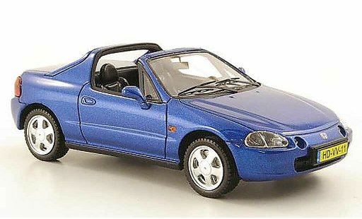 Honda CRX del Sol 1/43 Neo blu 1992 modellini auto