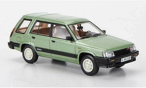 Toyota Tercel 4WD 1/43 Neo verde 1983 modellini auto