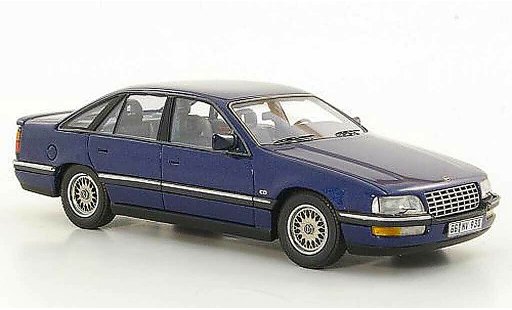 Opel Senator B 1/43 Neo 3.0i 24V blu 1990 modellini auto