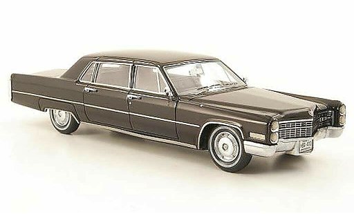 Cadillac Fleetwood Series 75 1/43 Neo 1966 nero modellini auto