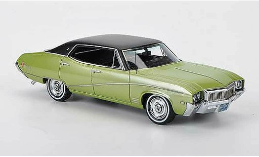 Buick Skylark Sedan 1/43 Neo verde/opaconero 1968 modellini auto