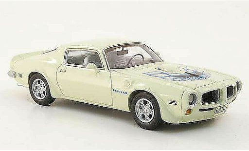 Pontiac Trans Am 1972 1/43 Neo Firebird bianco modellini auto