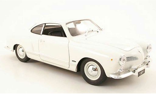 Volkswagen Karmann Ghia Coupe 1/18 Welly ghia elfenbein modellini auto