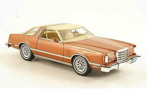Ford Thunderbird 1977-1979 1/43 Neo rame/beige modellini auto