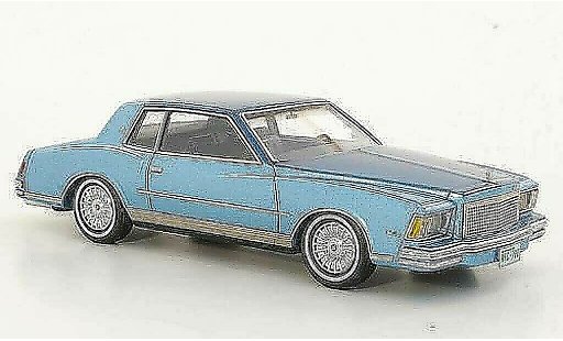 Chevrolet Monte Carlo Coupe 1/43 Neo blu/blu 1978 modellini auto