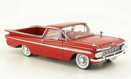 Chevrolet El Camino pickup 1/43 Neo rosso 1959 modellini auto