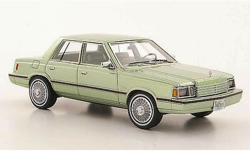 Dodge Aries Berline 1/43 Neo (K-Car) verde 1983 modellini auto