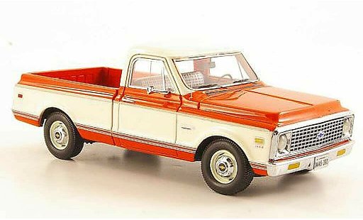 Chevrolet C-10 Pickup 1/43 Neo orange/bianco 1971 modellini auto