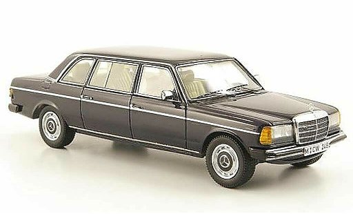 Mercedes 240 Coupe 1/43 Neo D Lang (V123) blu W123-Langversion limitata edition 1978 modellini auto