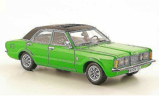 Ford Taunus TC1 1/43 Neo GXL verde/nero 4-portes limitata edition modellini auto