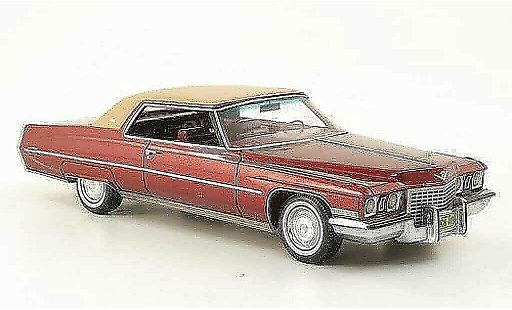 Cadillac Deville Coupe 1/43 American Excellence 1972 rosso/marrone limitata edition modellini auto