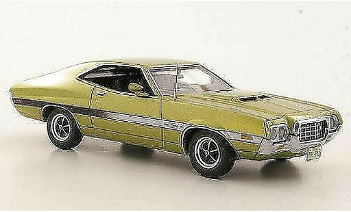 Ford Gran Torino Gran Torino Sport 1/43 American Excellence SportsRoof verde limitata edition 1972 modellini auto
