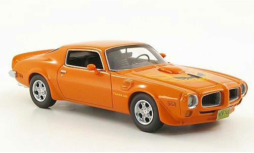 Pontiac Trans Am 1972 1/43 American Excellence Firebird orange limitata edition modellini auto