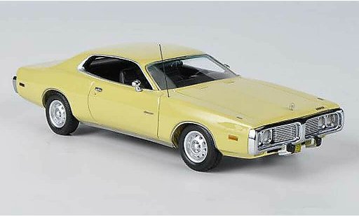 Dodge Charger 1973 1/43 American Excellence giallo modellini auto