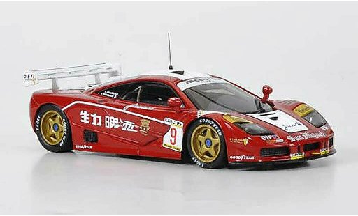 McLaren F1 GTR GTR 1/43 IXO No.9 San Miguel Wallace/Grouillard GT Zuhai 1995 modellini auto