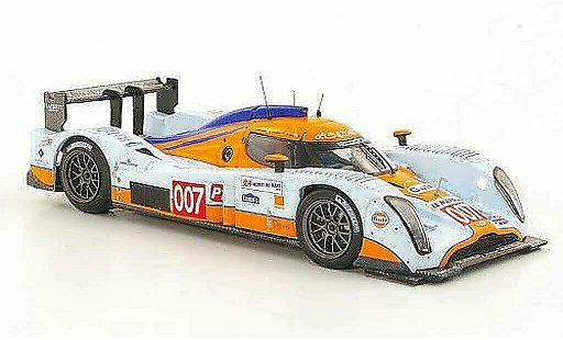 Aston Martin LMP1 lola 1/43 IXO No.007 Gulf H.Primat / S.Mucke / A.Fernandez 24h Le Mans 2010 modellini auto