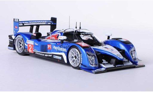 Peugeot 908 2010 1/43 IXO HDi-FAP No.2 Gran Turismo N.Minassian / S.Sarrazin / F.Montagny 24h Le Mans modellini auto