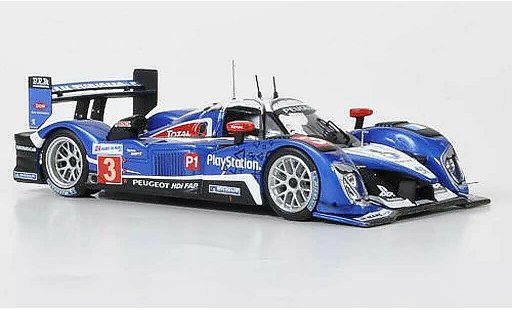 Peugeot 908 2010 1/43 IXO HDI No.3 Total 24h Le Mans modellini auto