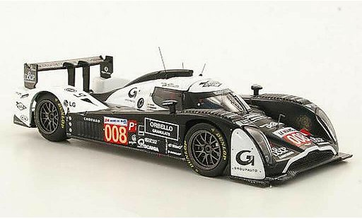 Aston Martin LMP1 lola 1/43 IXO No.008 P.Ragues / V.Ickx / F.Mailleux 24h Le Mans 2010 modellini auto
