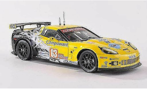 Chevrolet Corvette ZR1 1/43 IXO C6 No.63 Team Chevy LMGT2 24h Le Mans 2010 J.Magnussen/J.O'Connell/A.Garcia modellini auto