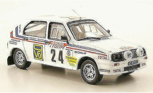 Citroen Visa Chrono 1/43 IXO No.24 Tour de Corse 1983 modellini auto