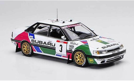 Subaru Legacy RS 1991 1/43 IXO No.3 F.Chatriot / M.Perin Tour de Corse modellini auto