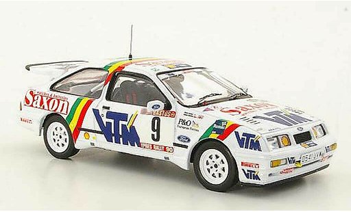 Ford Sierra Cosworth RS 1/43 IXO No.9 C.McRae / D.Ringer Rally Ypern 1990 modellini auto