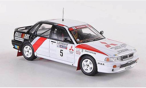 Mitsubishi Galant VR4 1/43 IXO No.5 Ralliart RAC Rally 1988 Vatanen/Belglund modellini auto