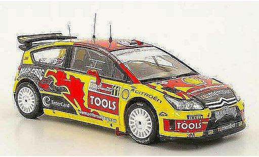 Citroen C4 WRC 2010 1/43 IXO No.11 P.Solberg / D.Mills Rally Mexiko modellini auto