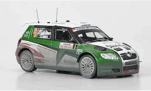 Skoda Fabia S2000 1/43 IXO No.5 Hanninen/Markkula Rally Monte Carlo 2010 modellini auto