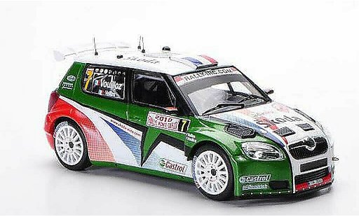 Skoda Fabia S2000 1/43 IXO No.7 N.Vouilloz / B.Veillas Rally Monte Carlo 2010 modellini auto