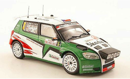 Skoda Fabia S2000 1/43 IXO No.3 Rally Monte Carlo 2010 modellini auto