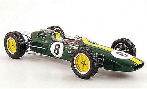 Lotus 25 Base 1/18 Spark No.8 Jim Clark GP Italien 1963 modellini auto