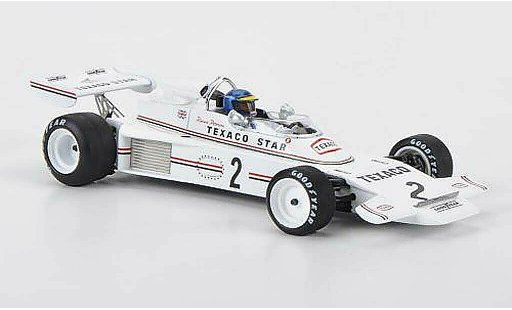 Lotus F1 1973 1/43 Spark 74 No.2 R.Peterson Rouen F2 modellini auto