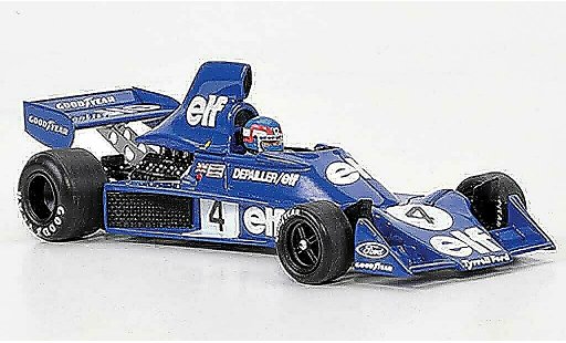 Tyrrell 007 1975 1/43 Spark No.4 Elf P.Depailler GP Belgien modellini auto